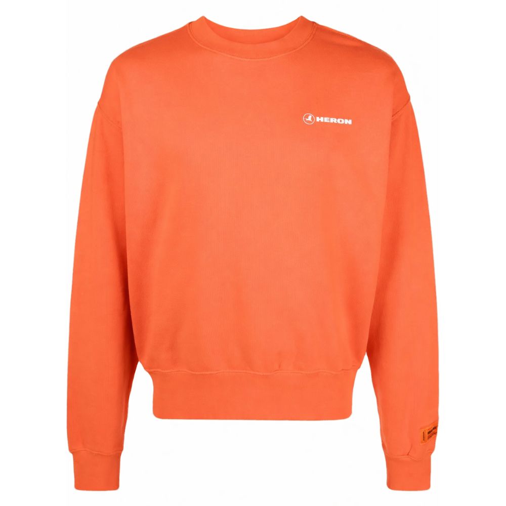 Heron Preston Orange Sweatshirt Heron Preston Orange Sweatshirt