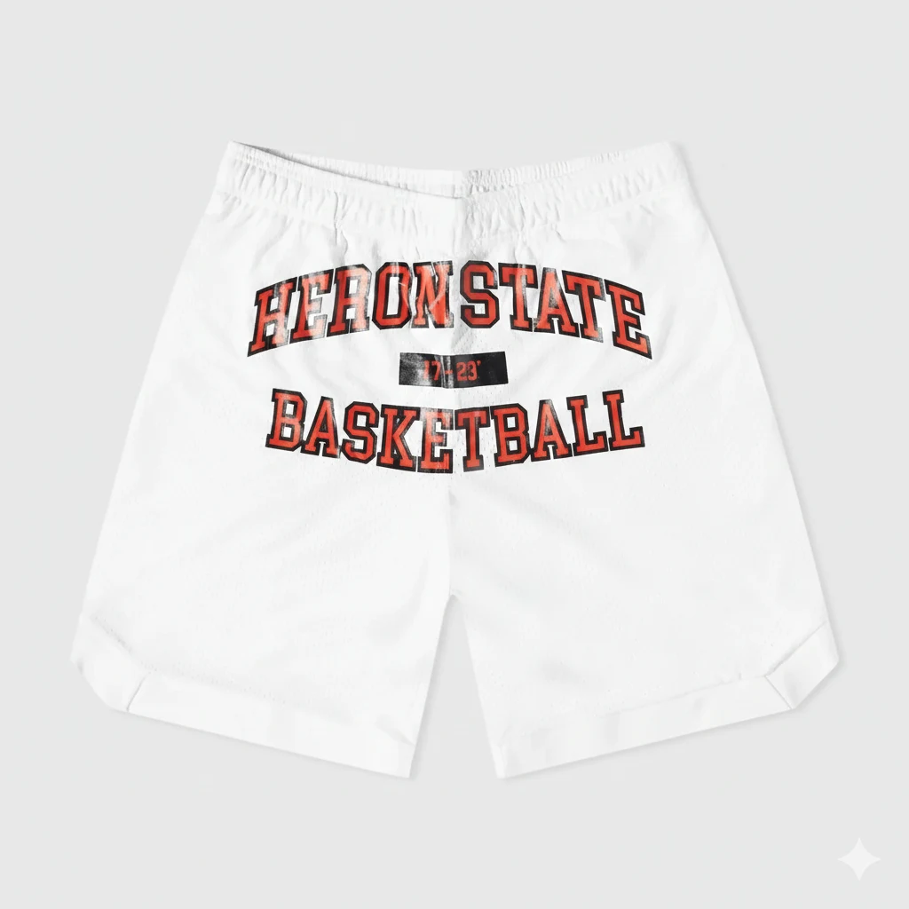 Heron Preston Basketball Shorts Heron Preston Basketball Shorts stylish men’s streetwear sports shorts