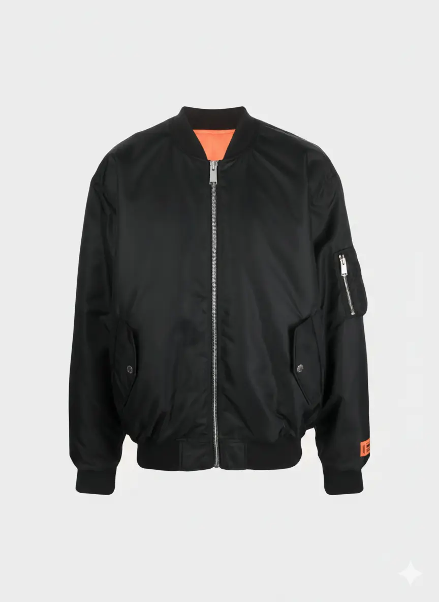 Heron Preston Bomber Jacket Bomber jacket inspired by Heron Preston streetwear style