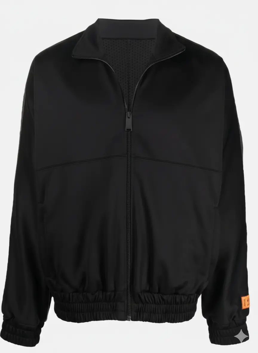 Mens jacket inspired by Heron Preston streetwear style