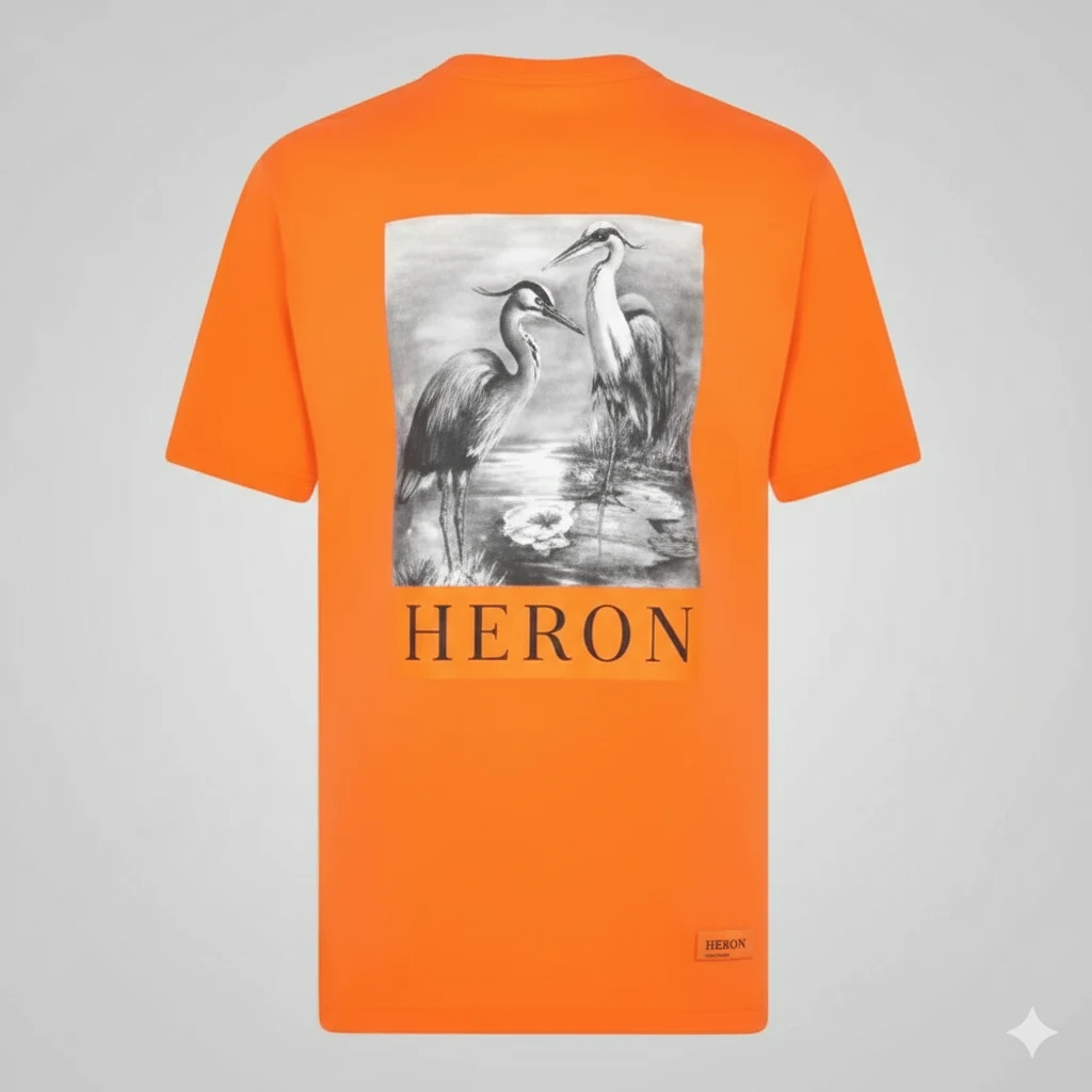 Heron Preston inspired streetwear T-shirt design